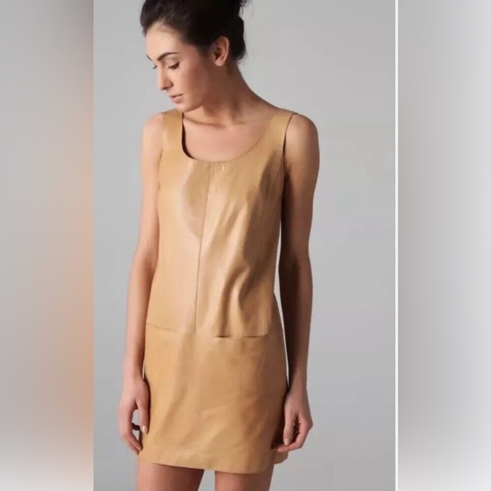 Vince Leather Naked Dress!